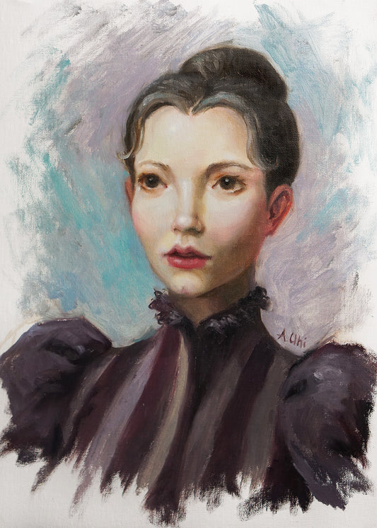 Victoria - Corpse Bride Original Painting Study