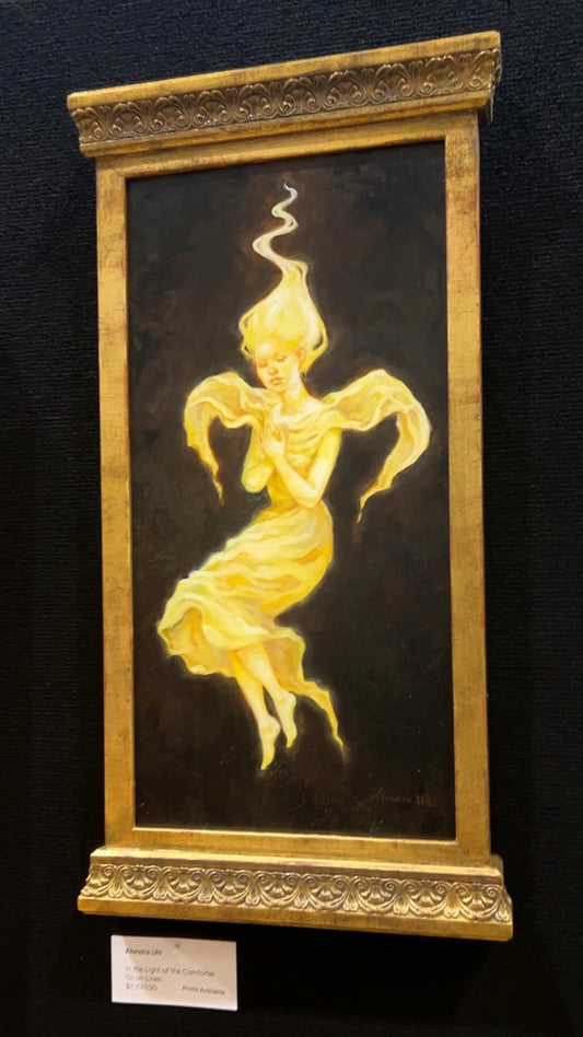 In The Light Of The Comforter - Original Painting