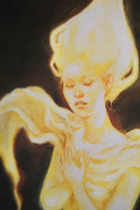 Giclee Print, Large (10x20 in), In The Light of The Comforter