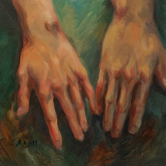 "The Beginning" Print 6x6 inches