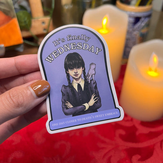 Wednesday Addams Sticker